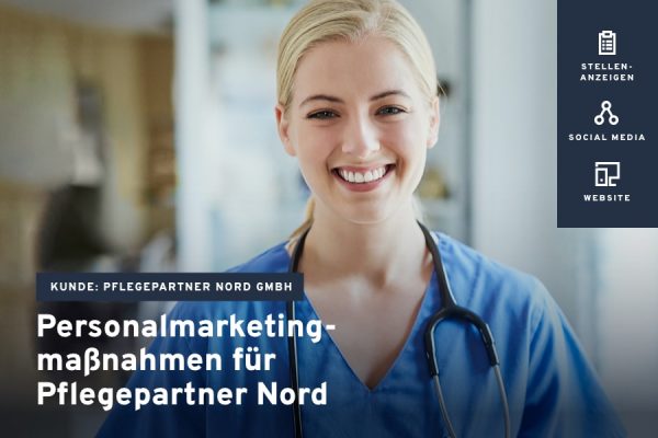 Pflegepartner Nord Referenz Personalmarketing maßnahmen für Pflegepartner