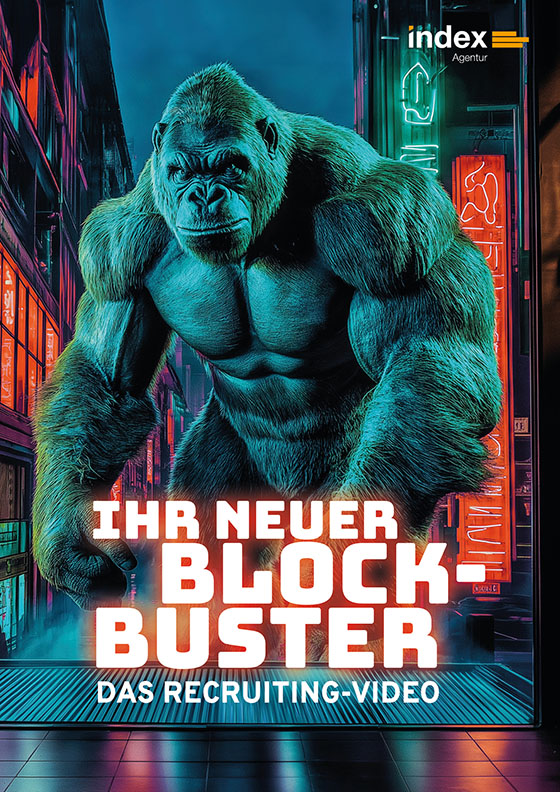 Titelbild des White Papers "Ihr neuer Blockbuster: Das Recruiting-Video"